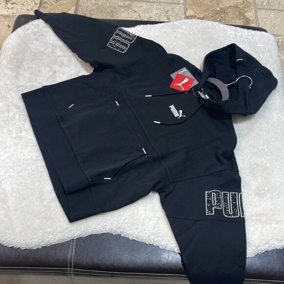 Puma Power Colorblock Stardust Hoodie - Picture 5 of 8